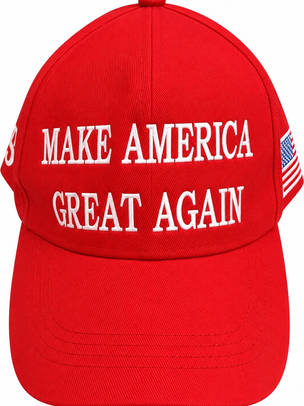 Red "Make America Great Again" Embroidered Baseball Cap